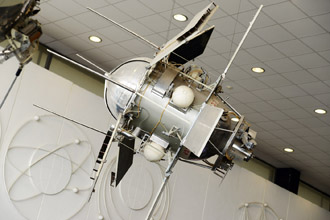 Макет ИСЗ «Космос-166» , Государственный музей истории космонавтики