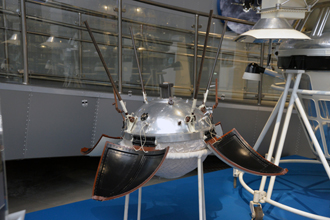 Макет спускаемого аппарата АМС «Луна-9», Государственный музей истории космонавтики