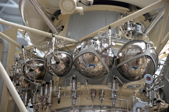 Макет автоматической межпланетной станции «Марс-3», Государственный музей истории космонавтики