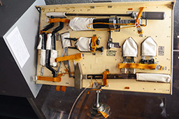 Панель для хранения инструментов для работы на внешней поверхности орбитальной станции в скафандрах «Орлан», Музей космонавтики