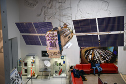 Макет космического аппарата глобальной навигационной системы «Глонасс-М» 2-го поколения, Музей космонавтики