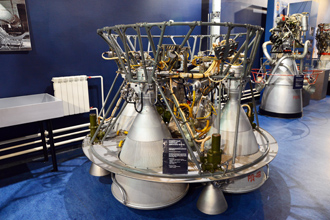 Жидкостный ракетный двигатель РД-0110, Музей космонавтики и ракетной техники им. В.П.Глушко, СПб