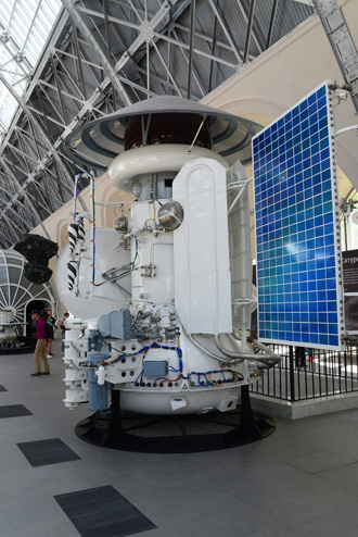 Макет межпланетной автоматической станции «Марс-3», Центр «Космонавтика и авиация» на ВДНХ