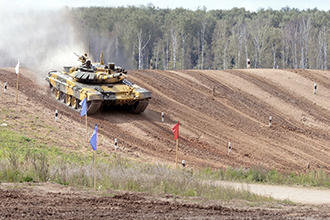 Танковый биатлон, в программе форума «Армия-2020»