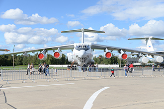 Cамолёт-заправщик Ил-78, авиационный кластер форума «Армия-2020»