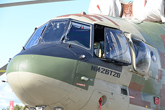 Транспортный вертолёт Ми-26Т2В, авиационный кластер форума «Армия-2020»