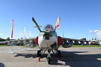 Штурмовик Су-25СМ3, авиационный кластер форума «Армия-2020»