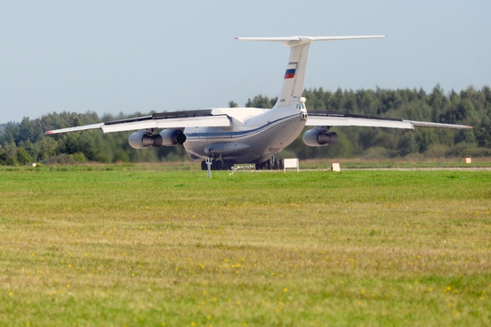 Ил-76М «Город-герой Смоленск» RF-86825, аэродром «Кубинка»