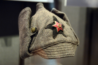 Суконный шлем полковника П. М. Арман, ЦМВС, г.Москва