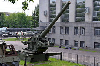 210-мм пушка Бр-17 образца 1939 года, ЦМВС, г.Москва