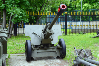 76-мм дивизионная пушка ЗИС-3 образца 1942 года № 4940, ЦМВС, г.Москва
