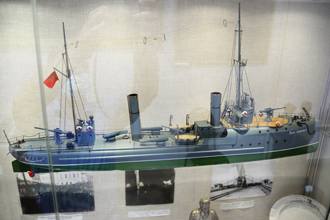 Модель эскадренного миноносца «Карл Либкнехт», Астраханский краеведческий музей