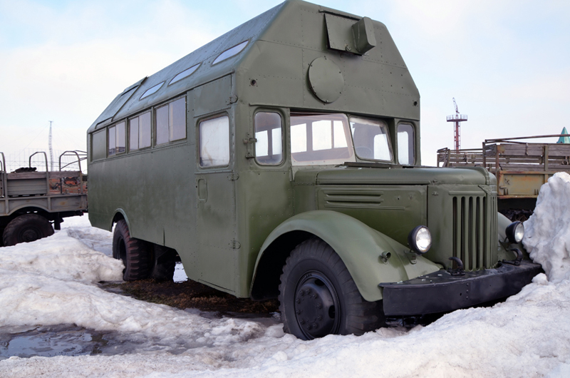 Советская армия автобусы