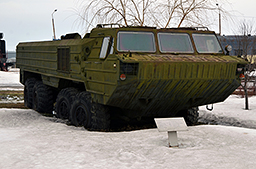 Корпусное шасси БАЗ-6944 для ракетного комплекса «Ока»