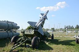 ЗУР 5Я23 (В-759) на пусковой установке СМ-90 ЗРК С-75М 