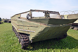 Гусеничный плавающий транспортер К-61, Технический музей, г.Тольятти 
