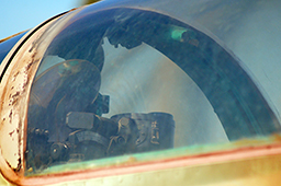 Фонарь передней кабины МиГ-21УМ, Технический музей, г.Тольятти 