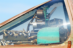 Фонарь передней кабины МиГ-21УМ, Технический музей, г.Тольятти 