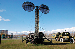 Антенная машина станция тропосферной радиорелейной связи Р-412, Технический музей, г.Тольятти 