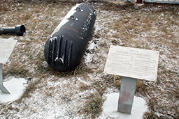 Авиационная малопарашютная плавающая мина АПМ , Технический музей, г.Тольятти
