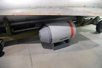 Макет моноблочной ядерной боевой части ракеты Х-22, Балаклавский подземный музейный комплекс