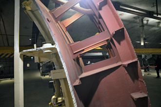 Фрагмент корпуса одной из четырёх подводных лодок пр.690 «Кефаль», Балаклавский подземный музейный комплекс