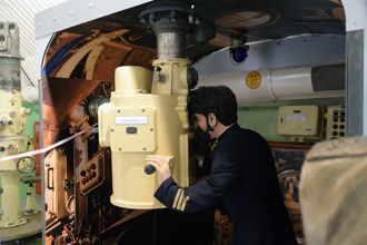 Частичная реконструкция центрального поста гвардейской подводной лодки Щ-215, Балаклавский подземный музейный комплекс