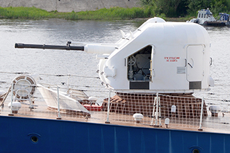 Универсальная корабельная артустановка АК-176М, Пограничный сторожевой корабль «Чебоксары»
