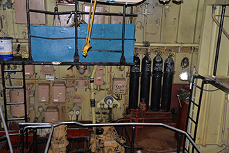 Дизель-генераторное отделение, Пограничный сторожевой корабль «Чебоксары»