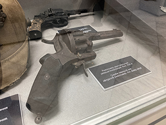 Двуствольный двадцатизарядный шпилечный револьвер конструкции Лефоше (Two Barrel 20-shot Pinfire Revolver Lefaucheux), Чувашский национальный музей