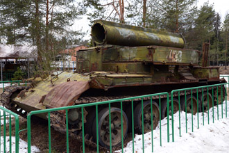 Тягач БТС-4, Военно-технический музей в селе Ивановское