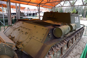 122-мм САУ ИСУ-122, Военно-технический музей в селе Ивановское