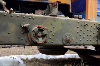 Лафет 203-мм гаубицы Б-4М, Военно-технический музей в селе Ивановское