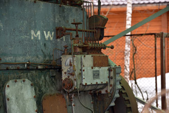 Шестицилиндровый дизельный двигатель MAN M6V 40/46, Военно-технический музей в селе Ивановское