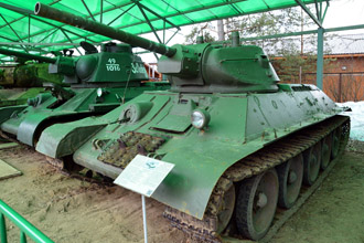 Средний танк Т-34, Военно-технический музей в селе Ивановское