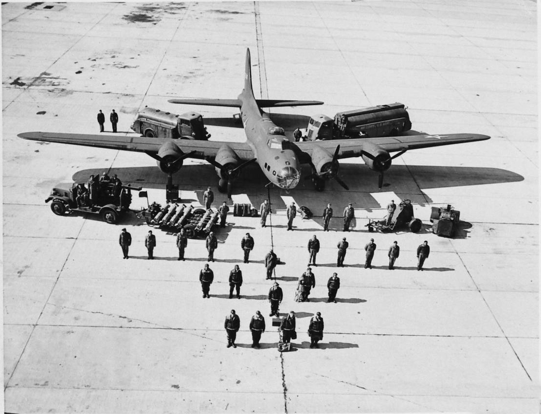 ������ ������� ��������������� B-17 � �������� �������