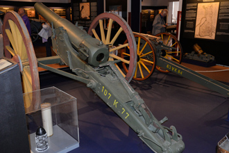 107 К 77 (42-линейная батарейная пушка образца 1877 года, Россия), Музей артиллерии, г.Хямеэнлинна