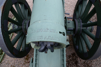 120 K 78 (de Bange 120 mm Long cannon, Mle 1878, Франция), Музей артиллерии, г.Хямеэнлинна