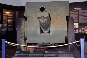 122 H 10-30 (122-мм гаубица обр.1910/1930 гг., СССР), Музей артиллерии, г.Хямеэнлинна