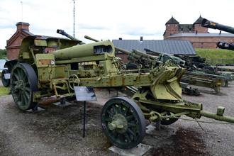 150 H 15 (15 cm schwere Feldhaubitze M. 15, Австро-Венгрия), Музей артиллерии, г.Хямеэнлинна