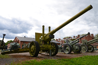 122 K 31 (122-мм пушка А-19, обр.1931 г., СССР), Музей артиллерии, г.Хямеэнлинна