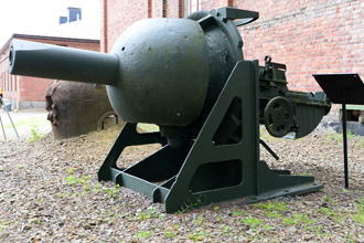 76 K/27-k (казематная артиллерийская установка Л-17 обр. 1940 г., СССР), Музей артиллерии, г.Хямеэнлинна