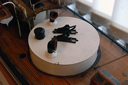Модель броненосца береговой обороны ''Русалка'', Музей Балтийского флота 