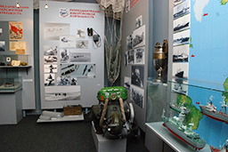 Зал с материалами о разведывательно-диверсионной деятельности, Музей Балтийского флота 