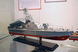 Модель ракетного катера проекта 183Р, Музей Балтийского флота 