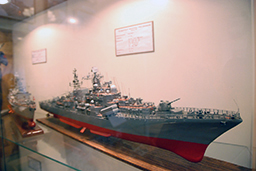 Модель эскадренного миноносца проекта 956, Музей Балтийского флота 