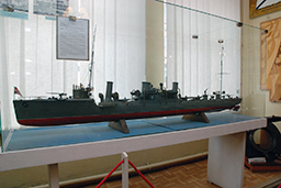 Модель эсминца «Гавриил», Музей Балтийского флота 