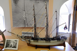 Парусник «Эрих Герхард» (модель из краеведческого музея Пиллау), Музей Балтийского флота 