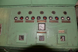 Пульт управления масляными насосами, топливными форсунками и воздуходувкой, Музей Ледокол «Красин»