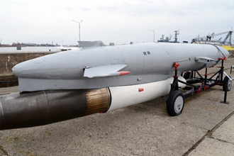 Крылатая ракета воздушного базирования К-10С комплекса К-10 («Комета-10»), Выставка флотского вооружения на Маячном пирсе в Кронштадте